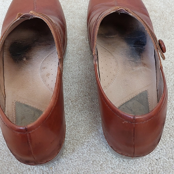 Dansko solstice clogs brown leather nursing clog (43) 9.5/10 - Picture 4 of 12